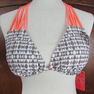 Gossip FIJI WEEJEE Triangle Cup Halter Bikini Top